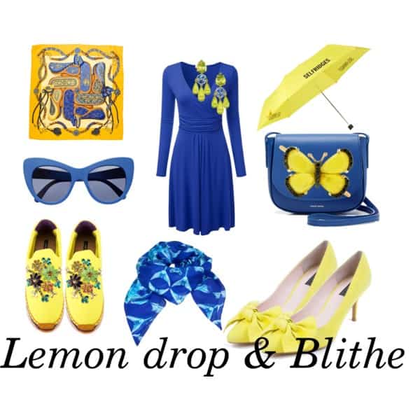 kleurkaart Lemon drop and Blithe